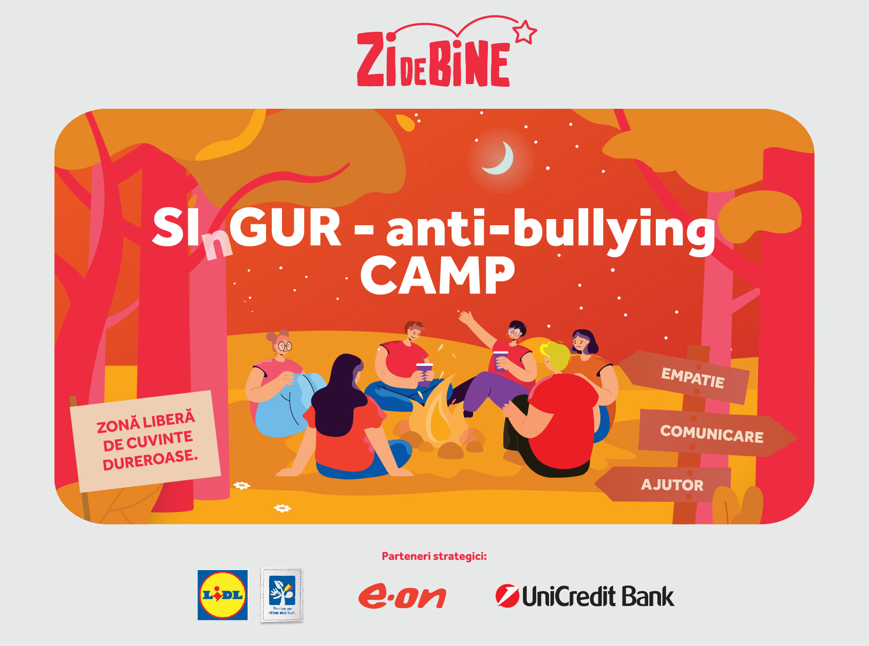 SI(n)GUR – tabără anti-bullying